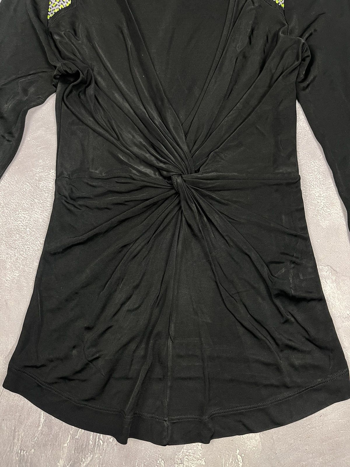 Roberto Cavalli Just Cavalli Women’s Long Sleeve Shirt Top Designer Vintage Size M / US 6-8 / IT 42-44 - 2 Thumbnail