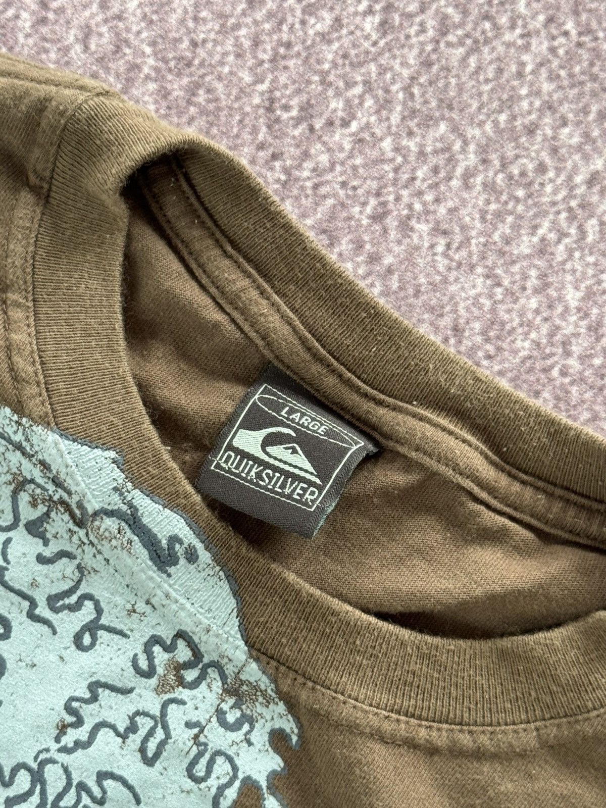 Quiksilver Rare Vintage 90s Brown Quicksilver Long Sleeve Size US L / EU 52-54 / 3 - 7 Thumbnail