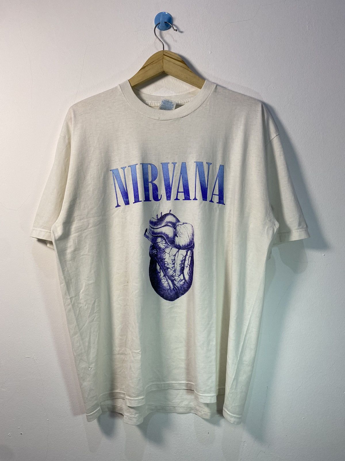Band Tees Vintage nirvana Size US XL / EU 56 / 4 - 1 Thumbnail