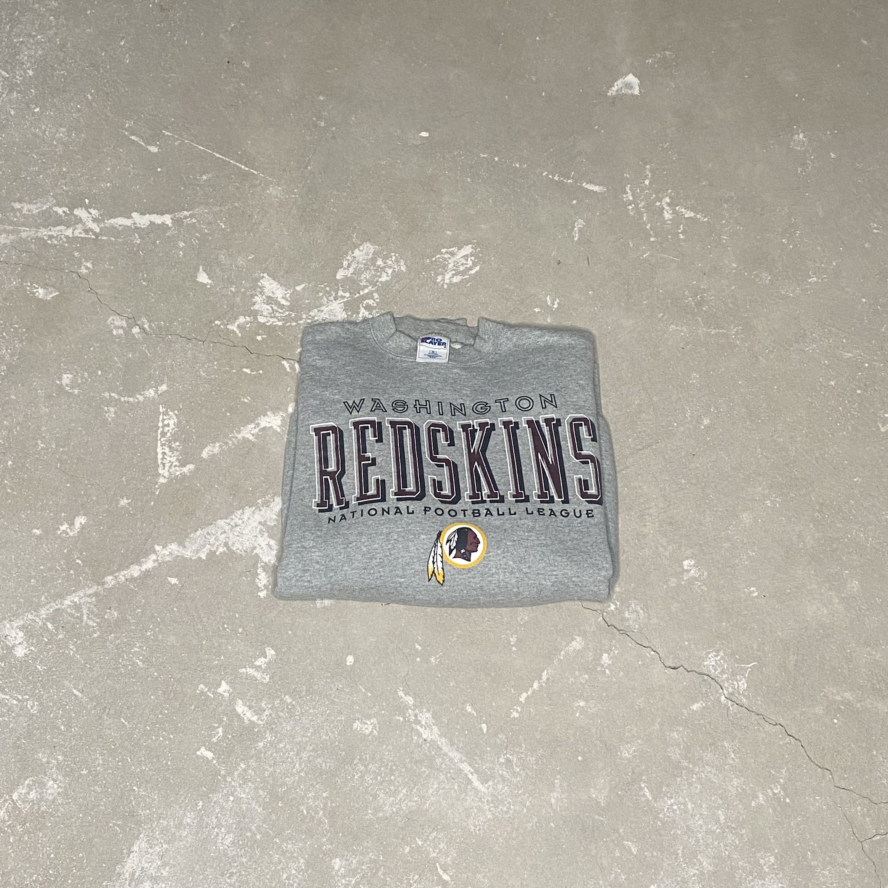 NFL Pro Layer Washington Redskins Grey Crewneck Size US XL / EU 56 / 4 - 1 Thumbnail