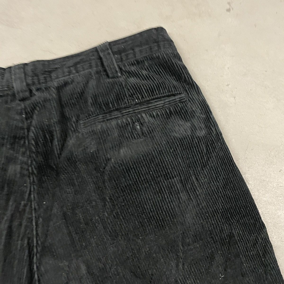 Vintage Baggy black corduroy pants Size US 36 / EU 52 - 3 Thumbnail