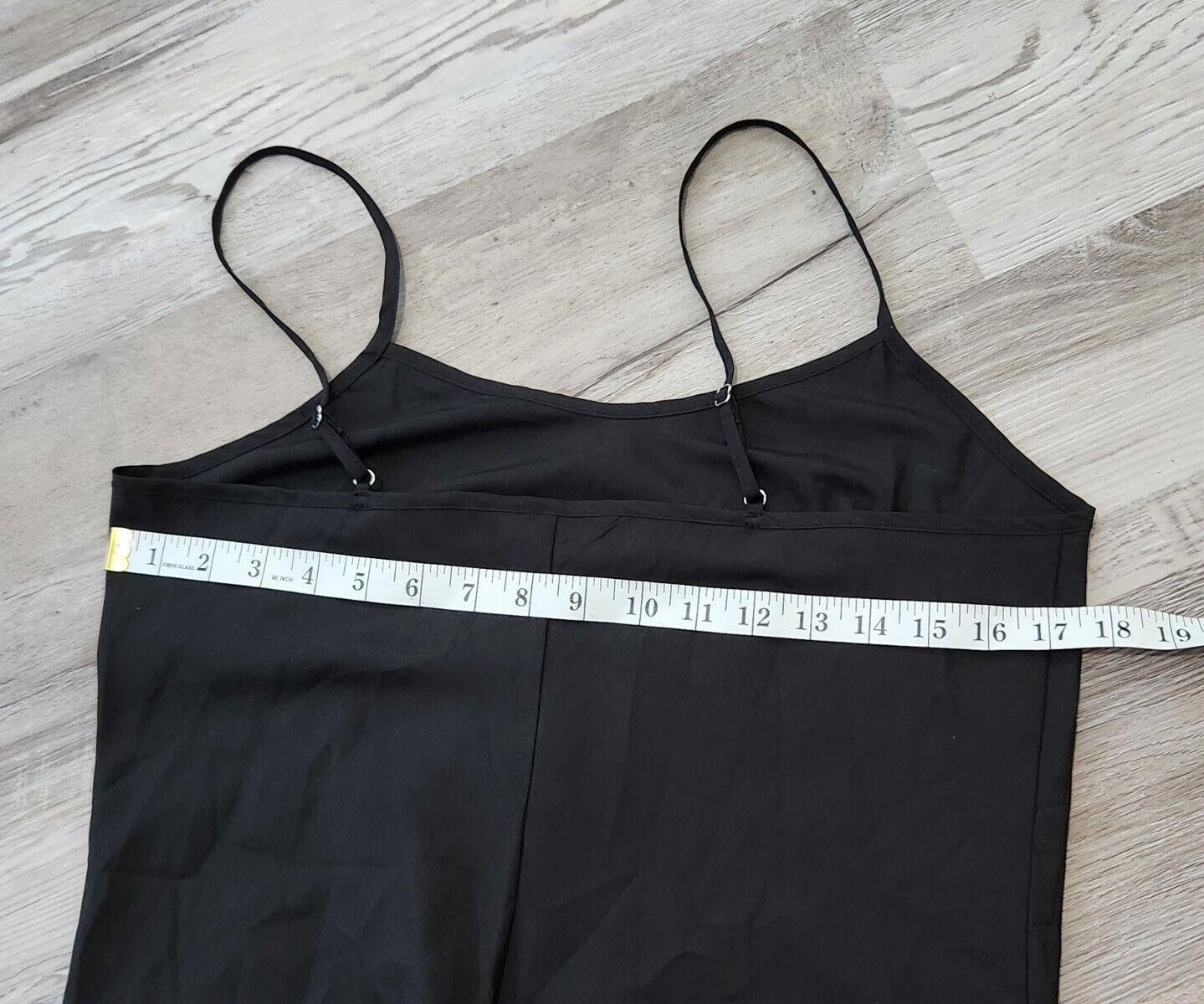 Designer Nanette Lepore Slip Size 2 Black Spaghetti Strap Size ONE SIZE - 4 Thumbnail