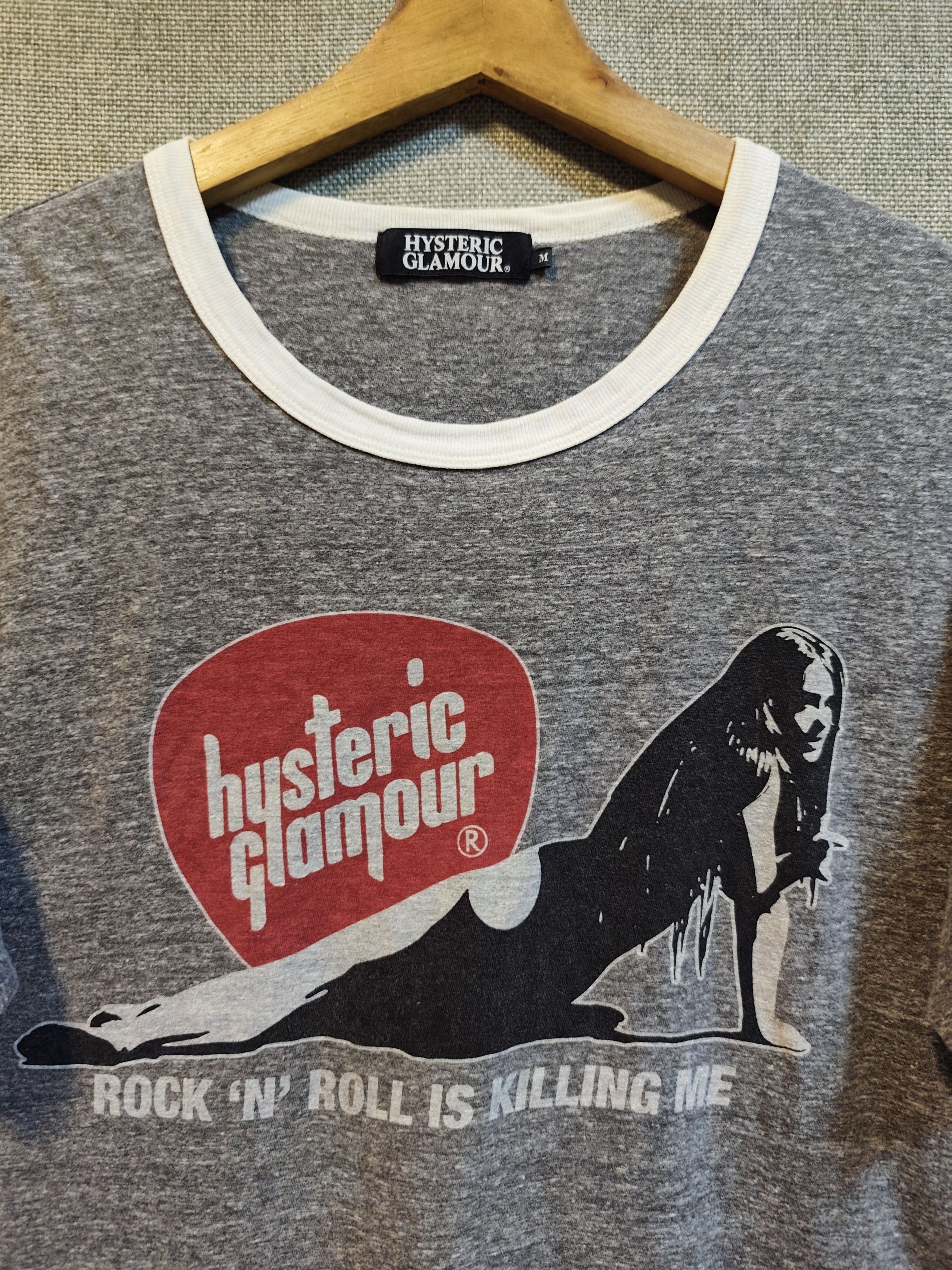 Hysteric Glamour t shirt hysteric glamour rock n roll is killing me Size US M / EU 48-50 / 2 - 5 Thumbnail