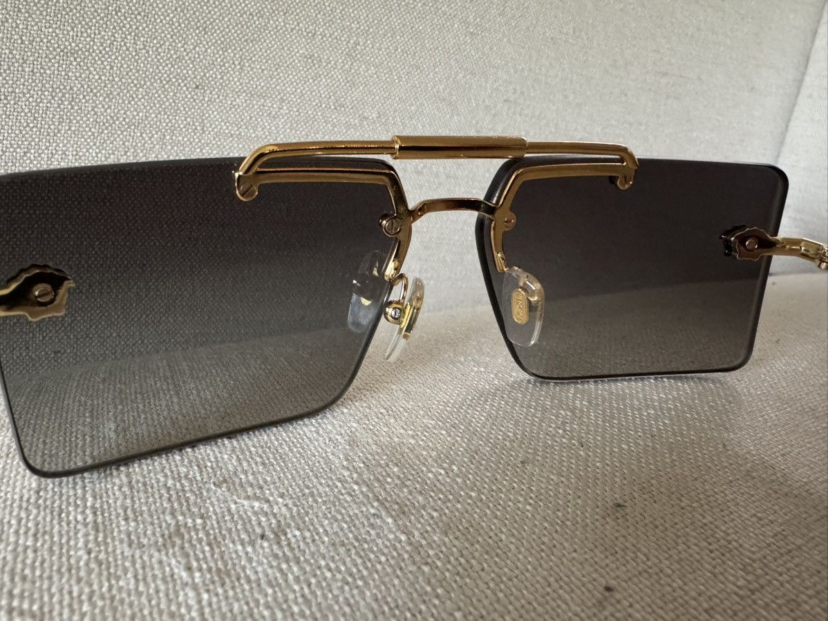 Versace Versace Rimless Sunglasses Size ONE SIZE - 9 Thumbnail