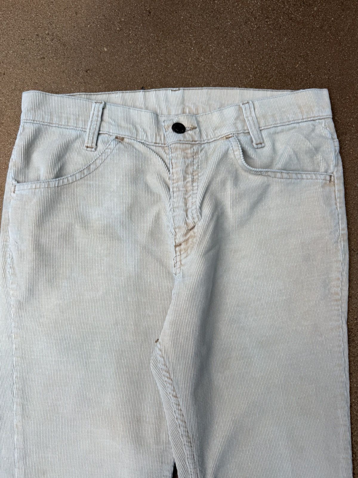 Levi's Vtg 70’s Levi’s 784 Bellbottom Flare Corduroy Pants 30x30 Size US 30 / EU 46 - 4 Thumbnail