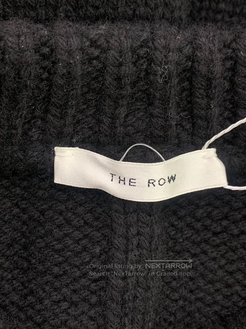 The Row The row Loose Black Sweater Size XS / US 0-2 / IT 36-38 - 3 Thumbnail