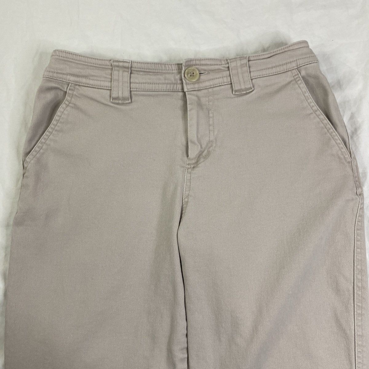 Other A New Day Pants Khaki Womens Sz 2 Cropped High Rise EUC Size 26" / US 2 / IT 38 - 5 Thumbnail