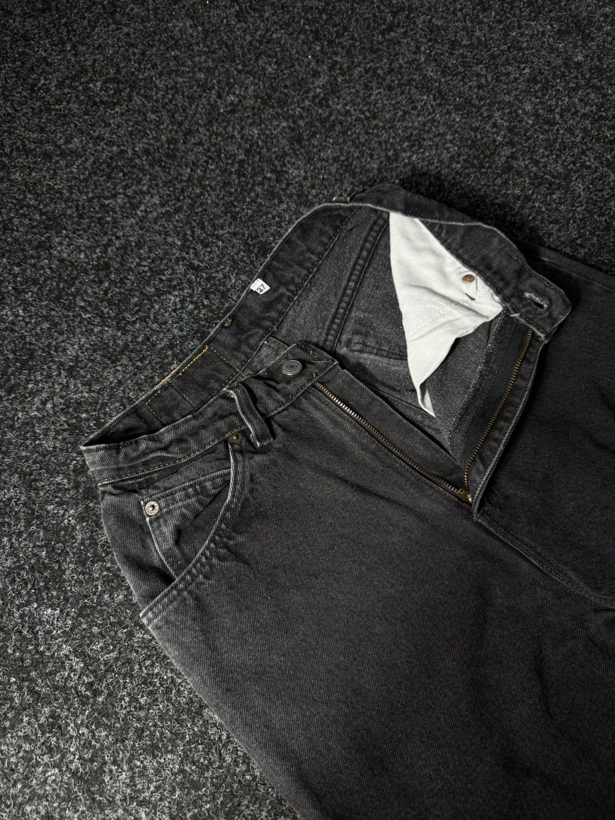 Levi's × Levi's Vintage Clothing × Vintage Vintage 90s Levis 09922 USA Orange Tab Tapered Leg jeans Size 27" / US 4 / IT 40 - 7 Thumbnail