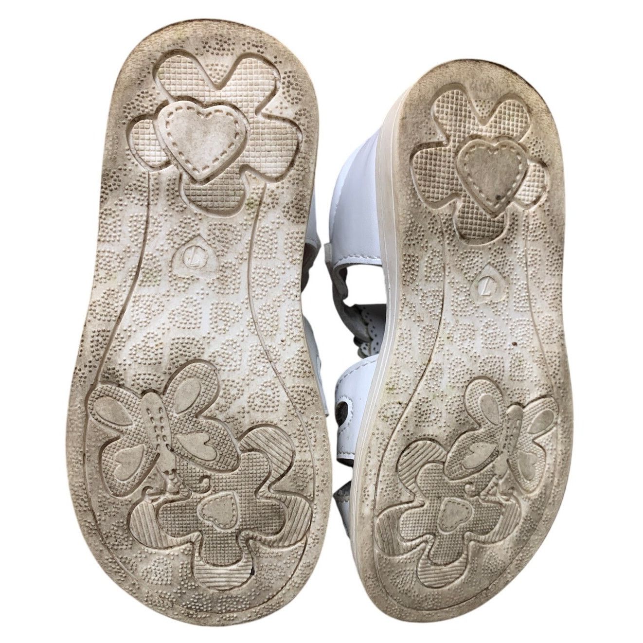 Laura Ashley Laura Ashley Toddler Girls Size 7 White Flat Sandals Size US 7 / IT 37 - 6 Thumbnail