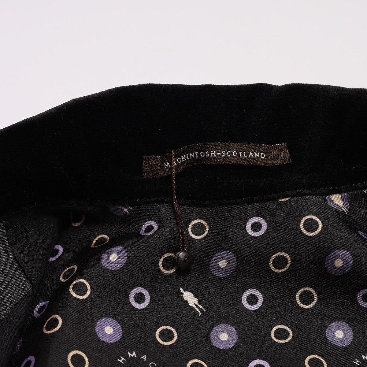 Mackintosh Mackintosh Scotland Wool Coat Gray Rubber Proofed Jacket Size US S / EU 44-46 / 1 - 18 Thumbnail