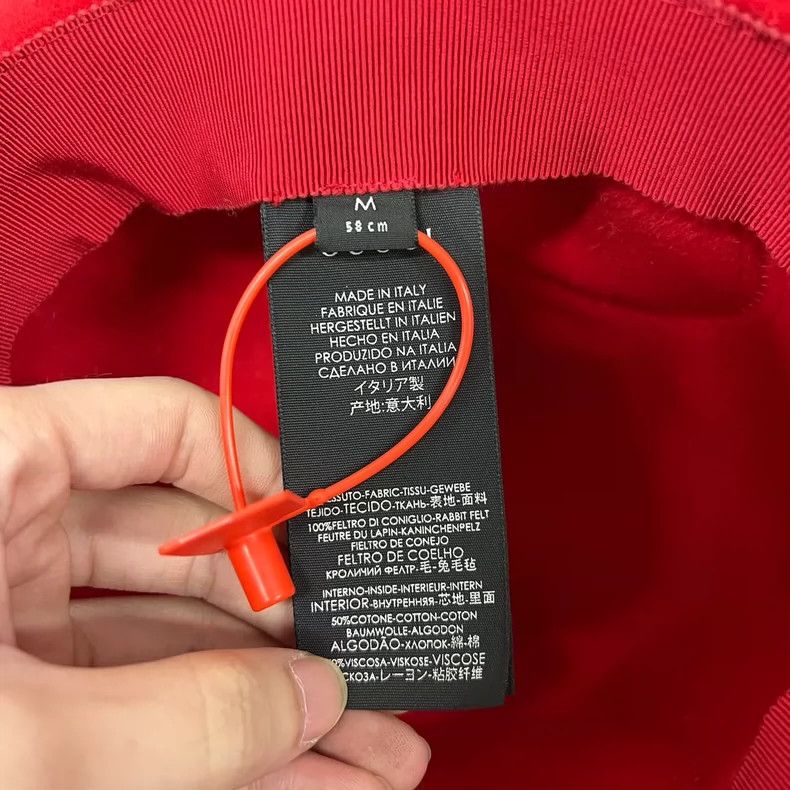 Gucci Gucci Size M Wool, patchwork, hat size M 2502-Nextarrow Size ONE SIZE - 5 Thumbnail