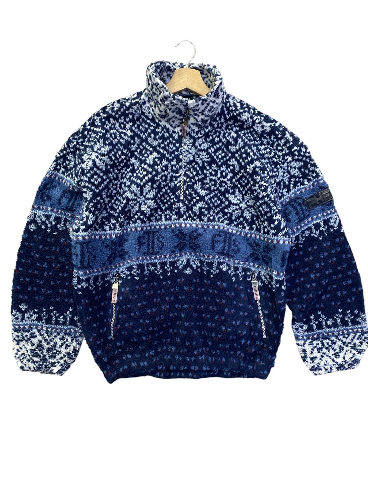 Phenix × Vintage Vintage Phenix Ski Half Zipper Fleece Jacket Size US M / EU 48-50 / 2 - 1 Thumbnail