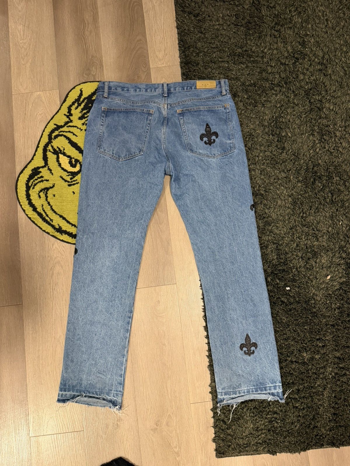 MNML Flourdales Patched Denim Size US 38 / EU 54 - 2 Thumbnail