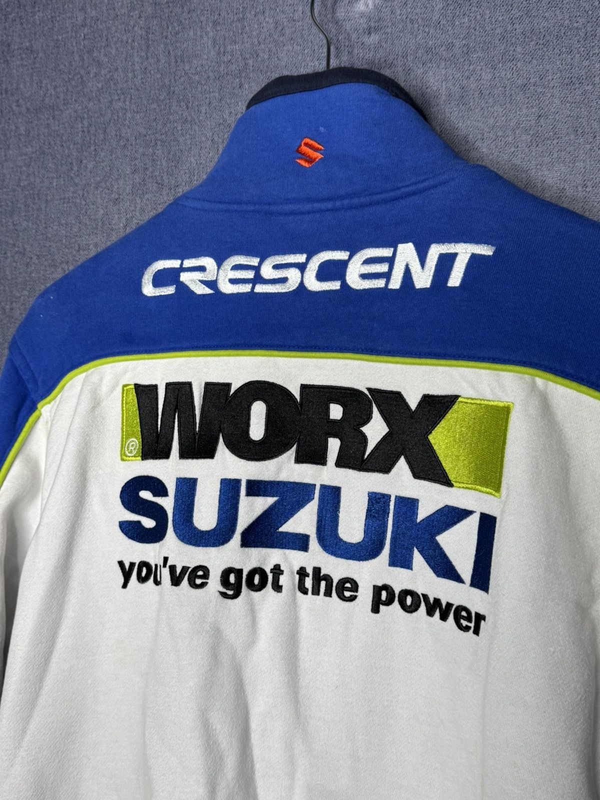 Vintage Vintage Suzuki Workx Racing Motorex Full Zip Jacket Nascar Size US L / EU 52-54 / 3 - 9 Thumbnail