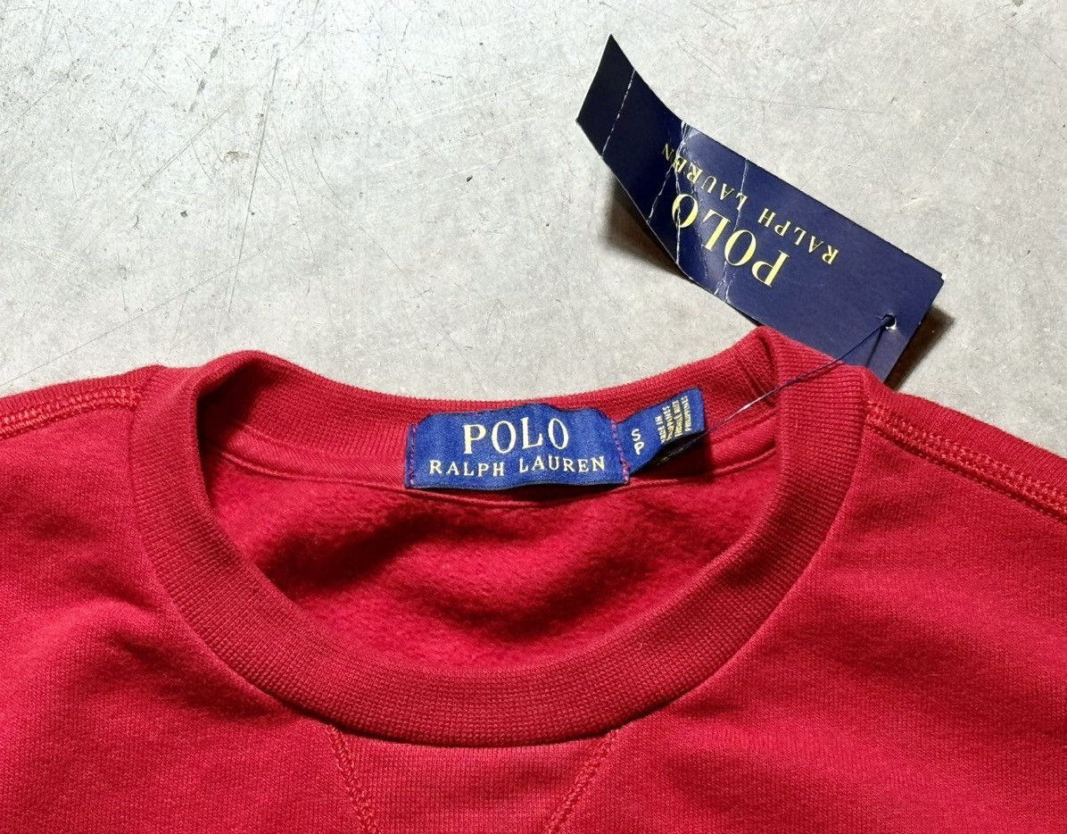 Polo Ralph Lauren × Vintage Polo Ralph Lauren CP-93 Logo Red Sweatshirt size S Size US S / EU 44-46 / 1 - 7 Thumbnail