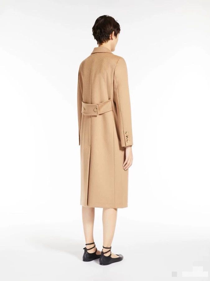 Max Mara Max Mara Classic Camel Double Breasted Coat Size S / US 4 / IT 40 - 7 Thumbnail
