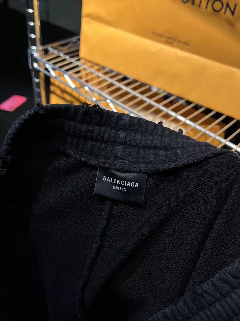 Balenciaga Balenciaga size XS Racing elements full logo black pants Size US 26 / EU 42 - 3 Thumbnail
