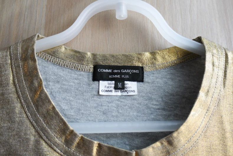 Comme des Garcons Comme Des Garcons Men's tee T-shirt gold powder Size US M / EU 48-50 / 2 - 2 Thumbnail