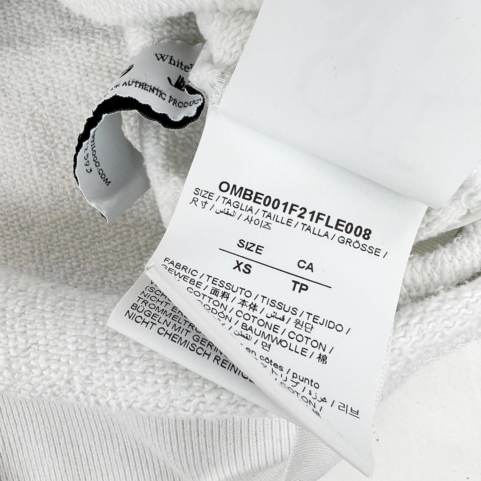 Off-White Off-White Caravaggio Lute White Hoodie Size US XS / EU 42 / 0 - 6 Thumbnail