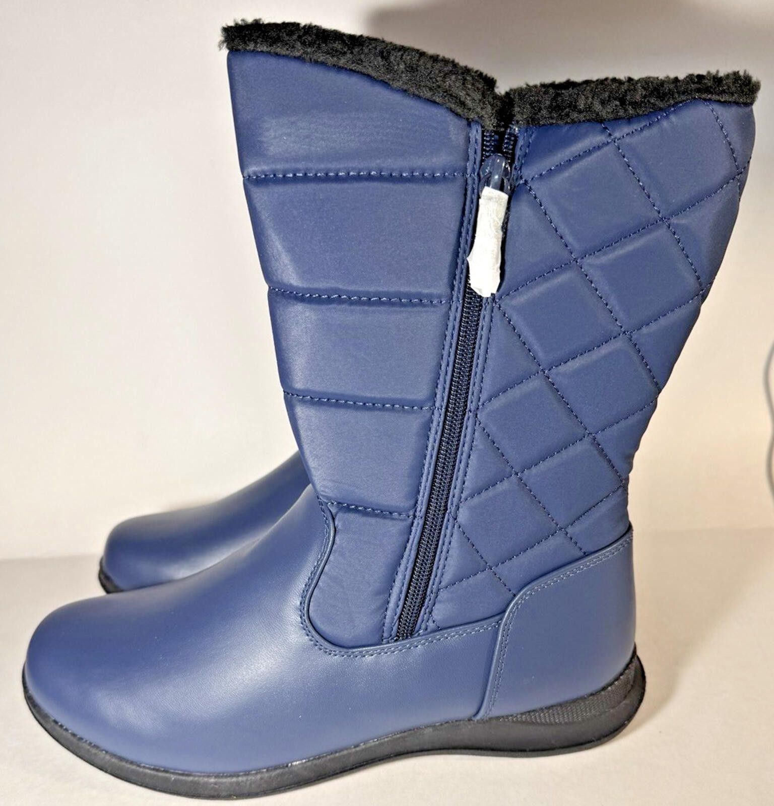 Sports Specialties SPORTO Eden Winter Boots Waterproof Thermolite Lining Navy Size US 10 / IT 40 - 3 Thumbnail