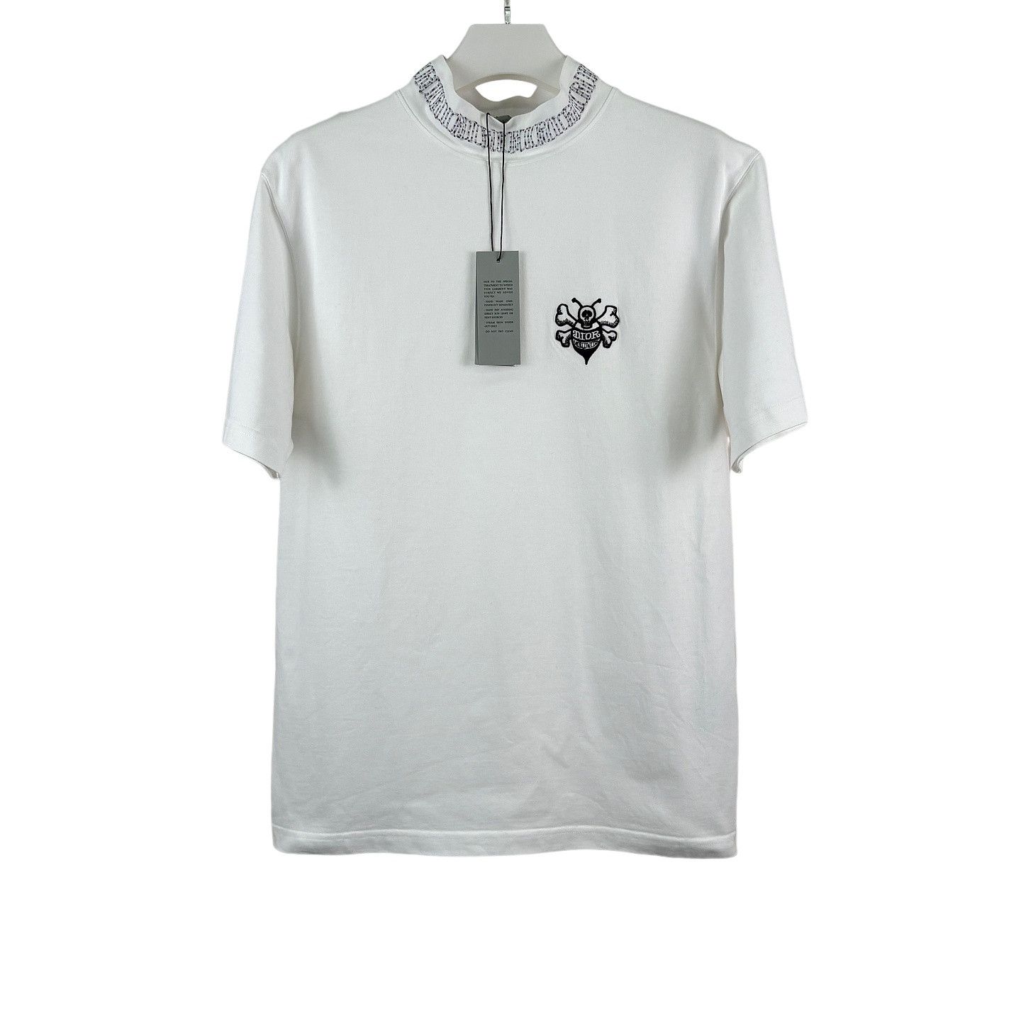 Dior × Hedi Slimane Original Dior Homme AW04 e white t-shirt size