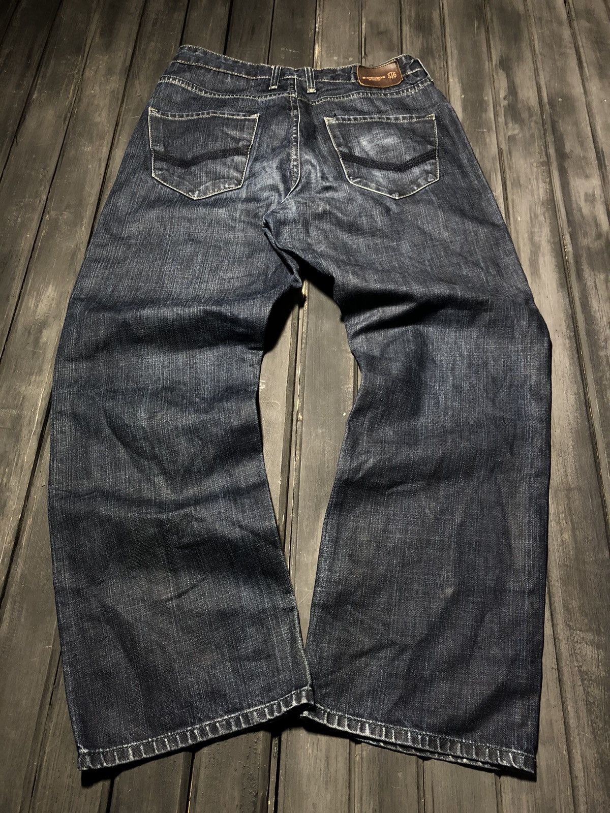 Hysteric Glamour VINTAGE 💥HYSTERIC GLAMOUR RICK OWENS STYLE BAGGY JEANS 90S Size US 32 / EU 48 - 2 Thumbnail