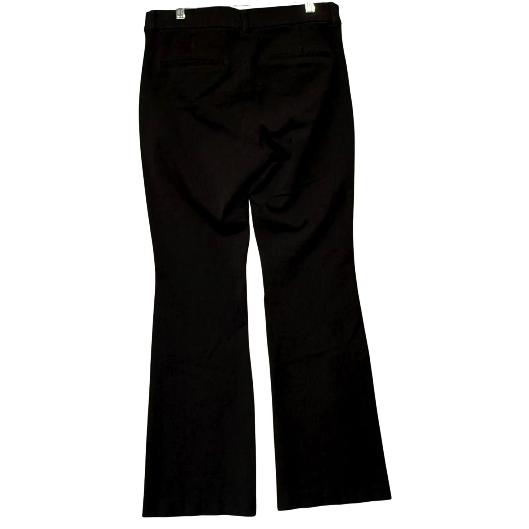 Old Navy Old Navy Dark Heather Pixie Flare Pants 10 High Rise Slim Casual Workwear Pants Women Size 32" / US 10 / IT 46 - 3 Thumbnail