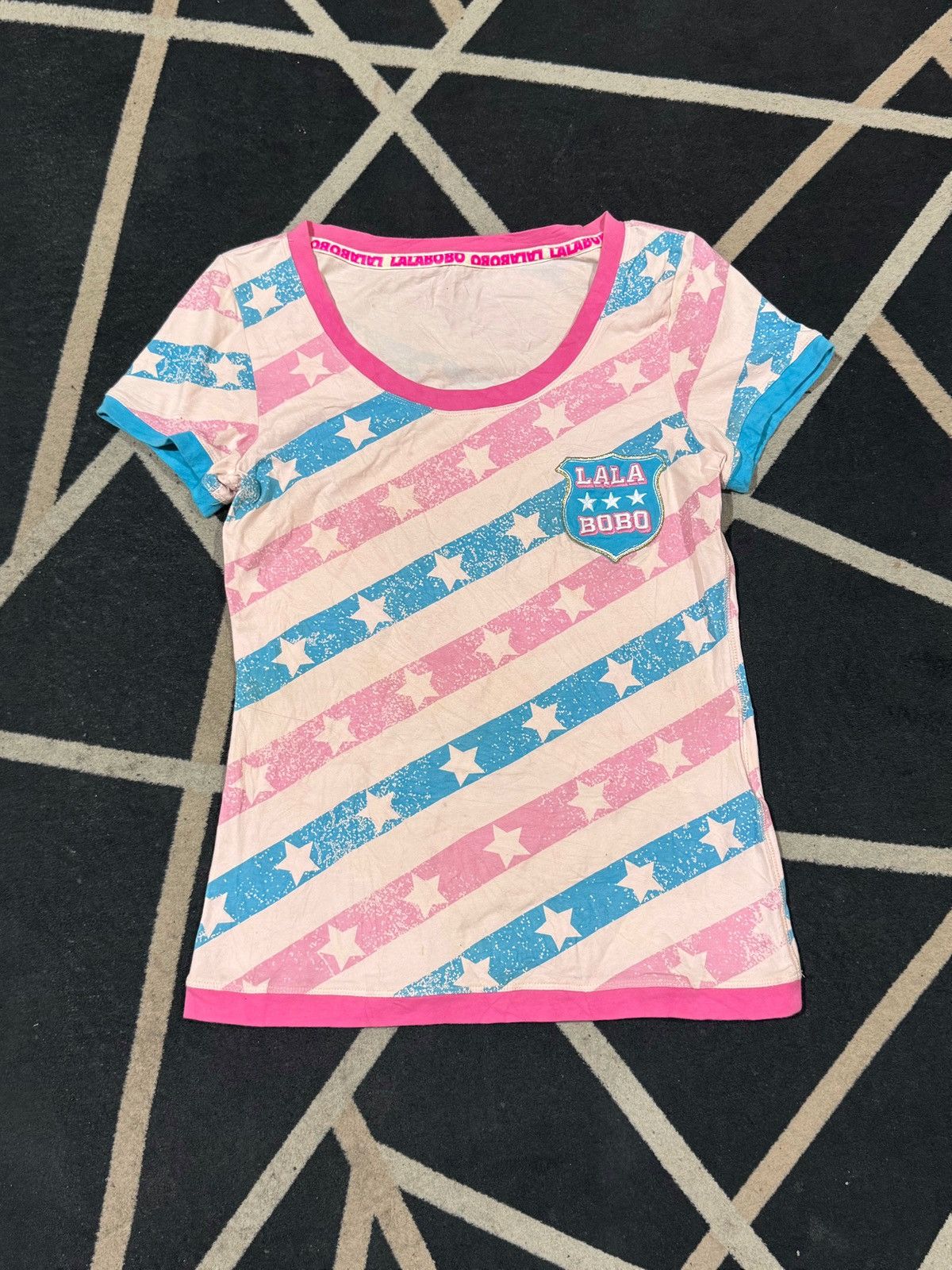 Angel Blue 2000s Lala Bobo Tees Hysteric Styled Size S / US 4 / IT 40 - 1 Thumbnail