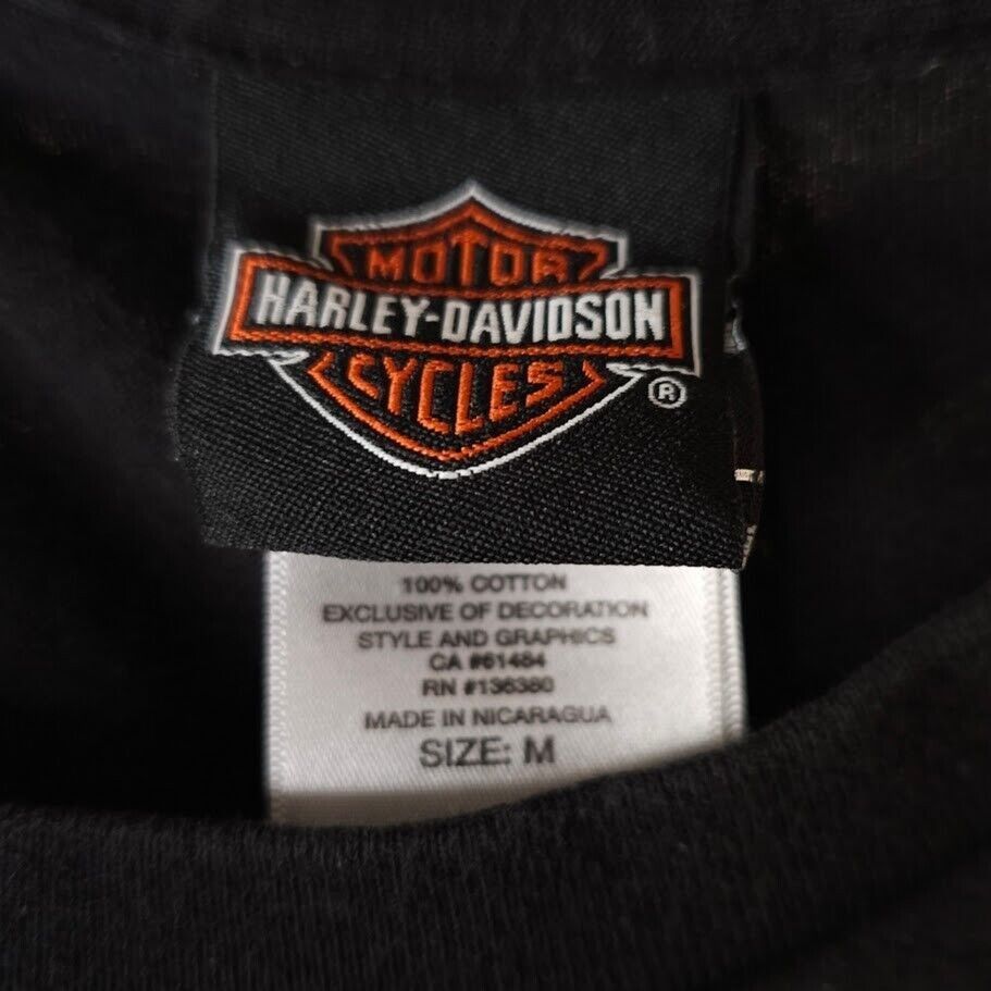 Harley Davidson Harley Davidson T Shirt Mens Size Medium Black Thunderbird Size US M / EU 48-50 / 2 - 6 Thumbnail