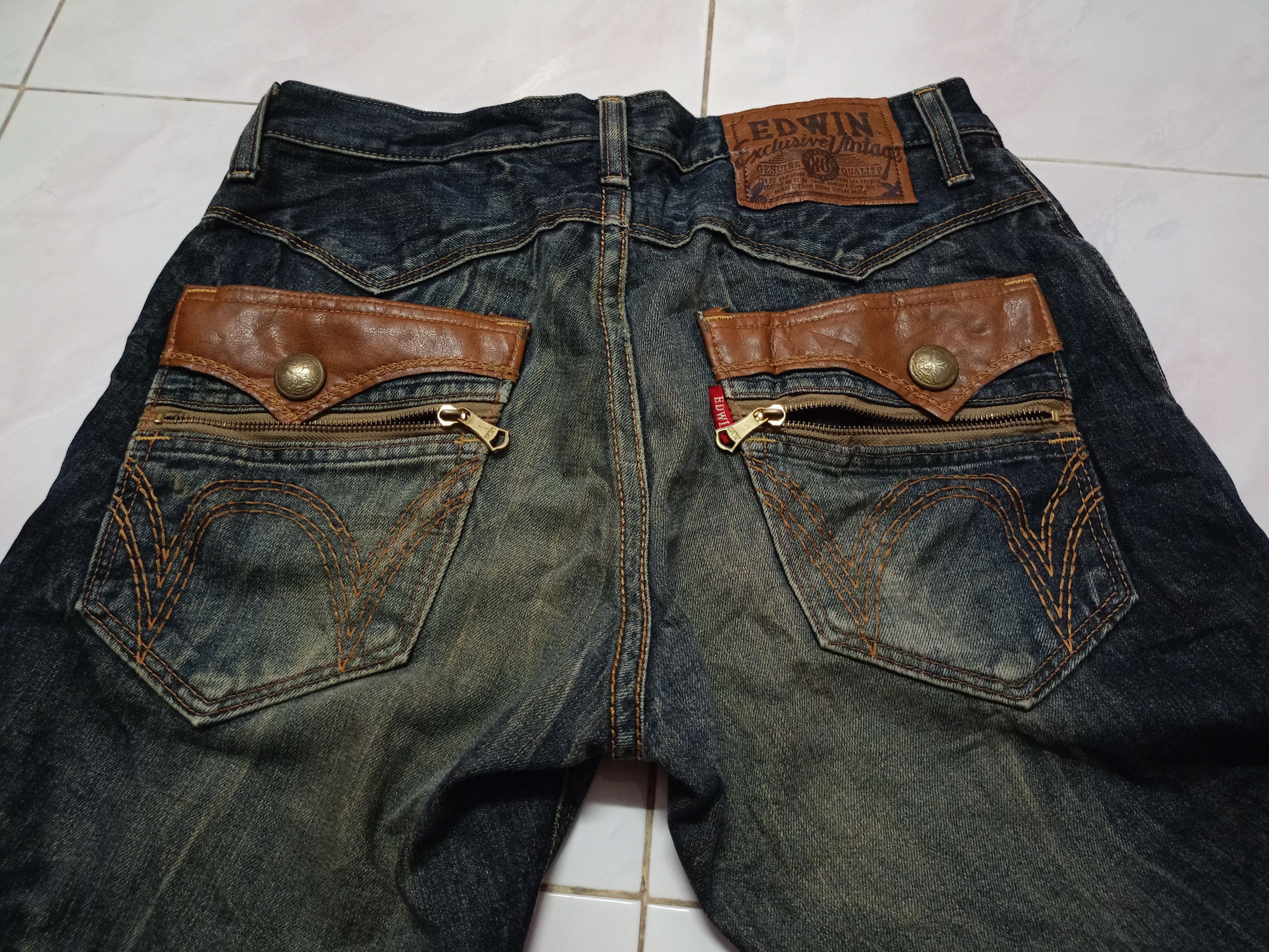 Beauty Beast × Edwin × If Six Was Nine 🔥Edwin exclusive vintage X DISTRESSED🔥 Size US 32 / EU 48 - 3 Thumbnail