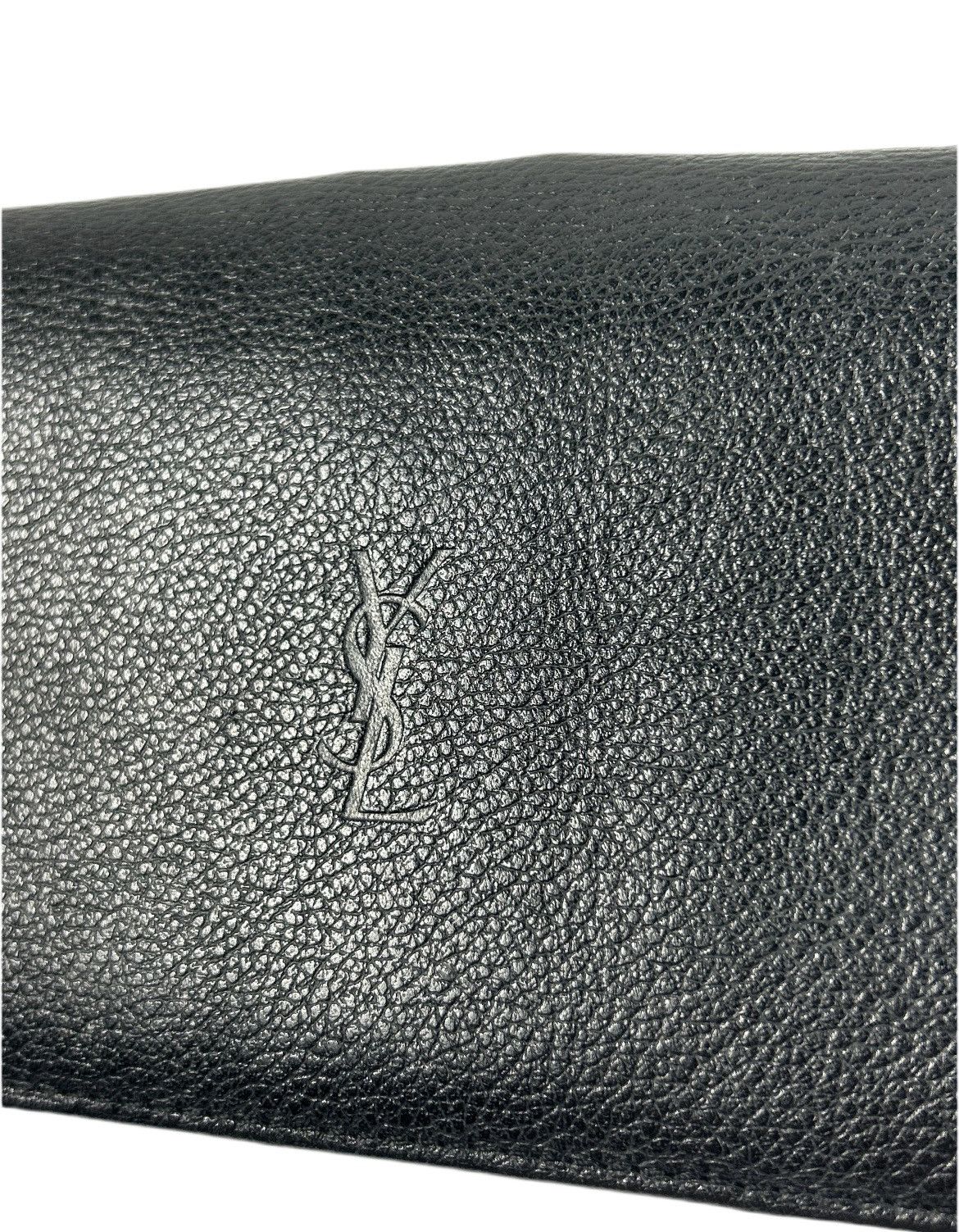 Yves Saint Laurent Yves Saint Laurent Leather Long Wallet Size ONE SIZE - 2 Thumbnail