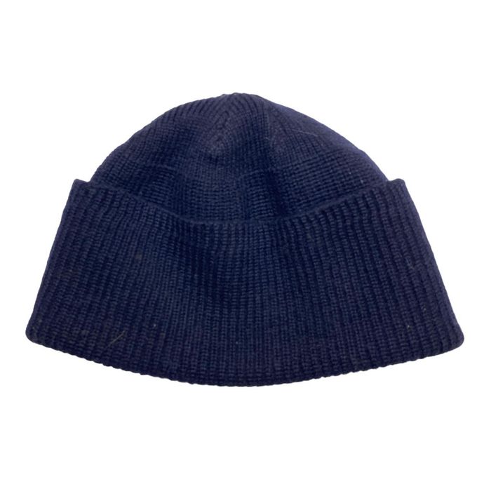 40’s Navy Blue Wool Beanie Hat main image 1