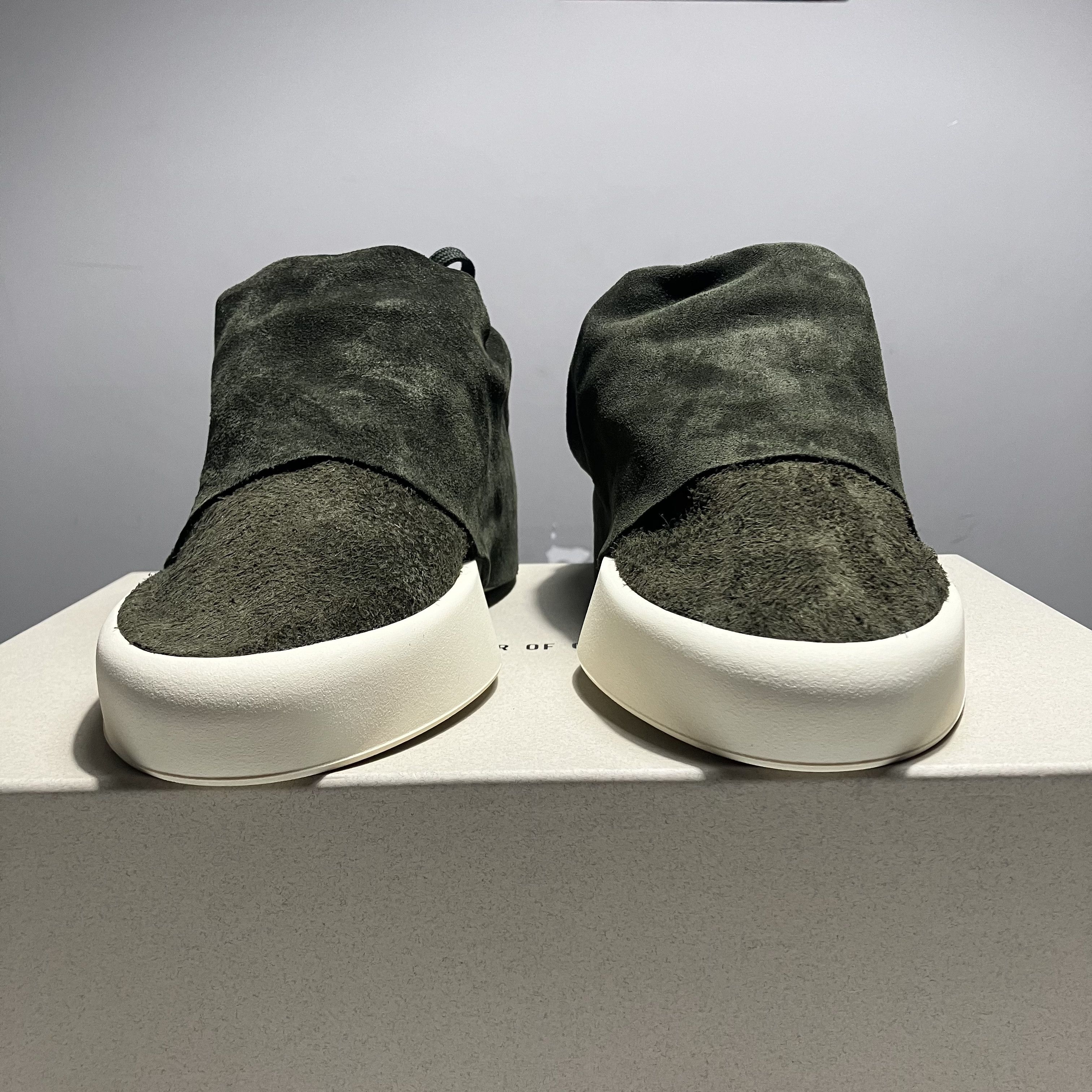 Fear of God FEAR OF GOD 8th Season Moc Low sneakers in Forest suede Size US 10 / EU 43 - 4 Thumbnail