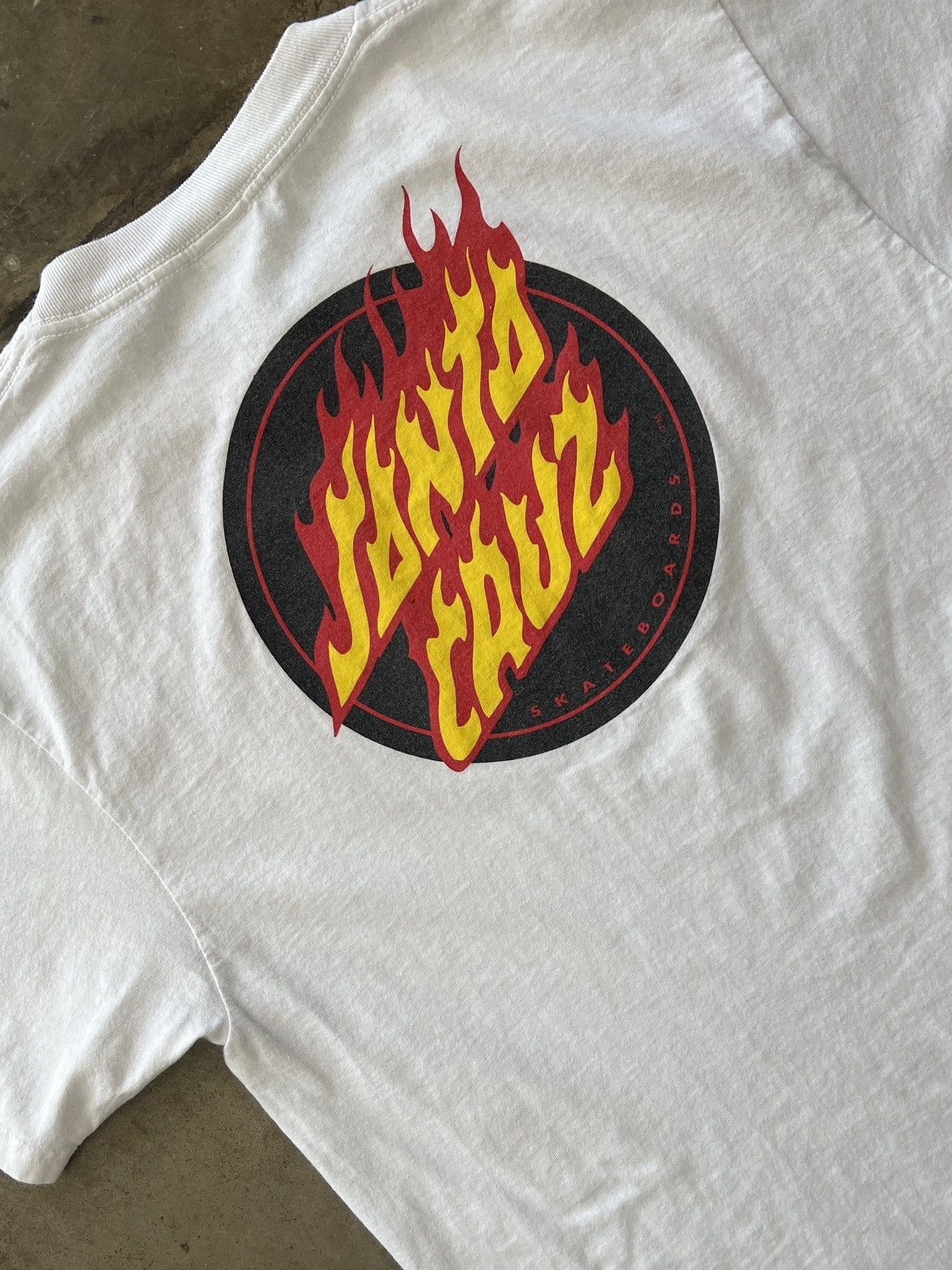 Vintage Santa Cruz Skateboard Tee Medium Size US M / EU 48-50 / 2 - 1 Thumbnail