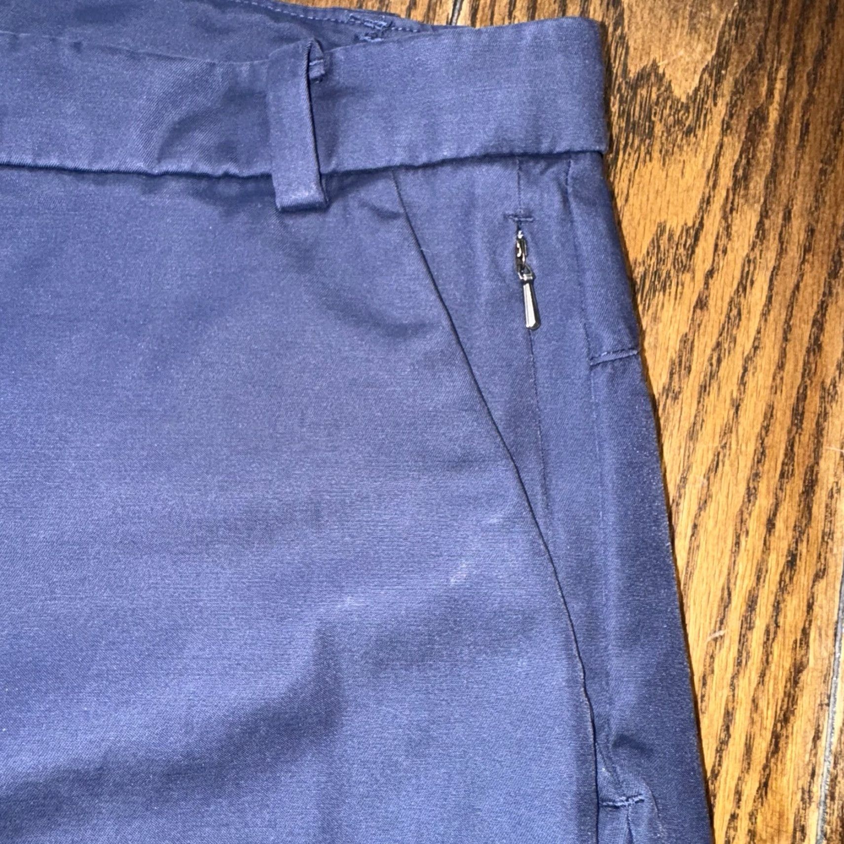 Lululemon Lululemon Men’s Navy Blue Pants 32x31 Stretch Zip Pockets Size US 32 / EU 48 - 4 Thumbnail