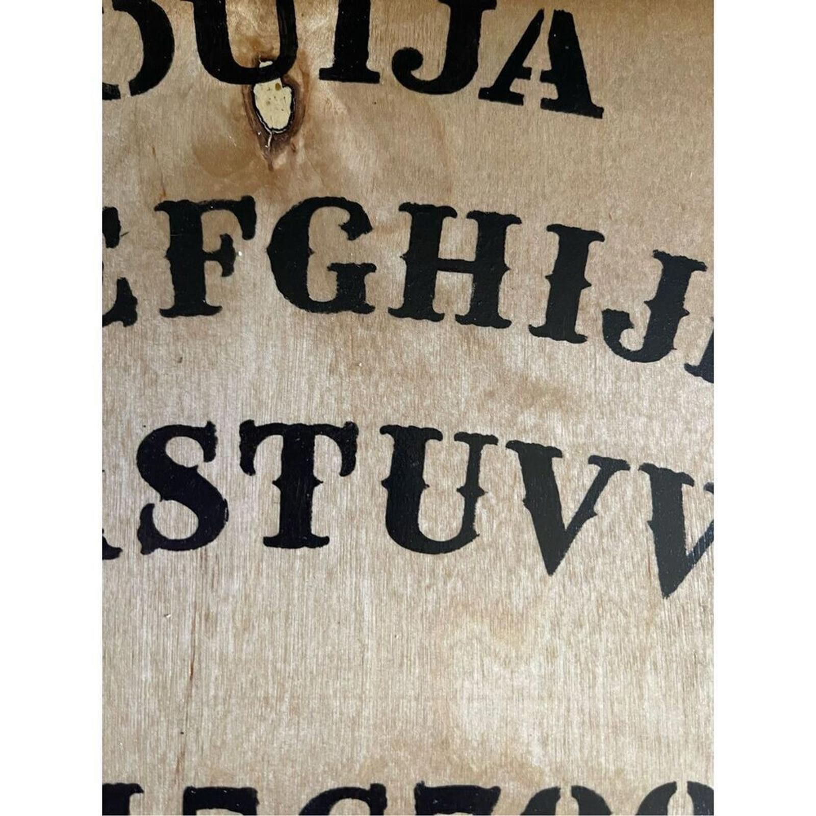 2120 Handcrafted Hand crafted birch ouija board 12 by 18 Size ONE SIZE - 9 Thumbnail