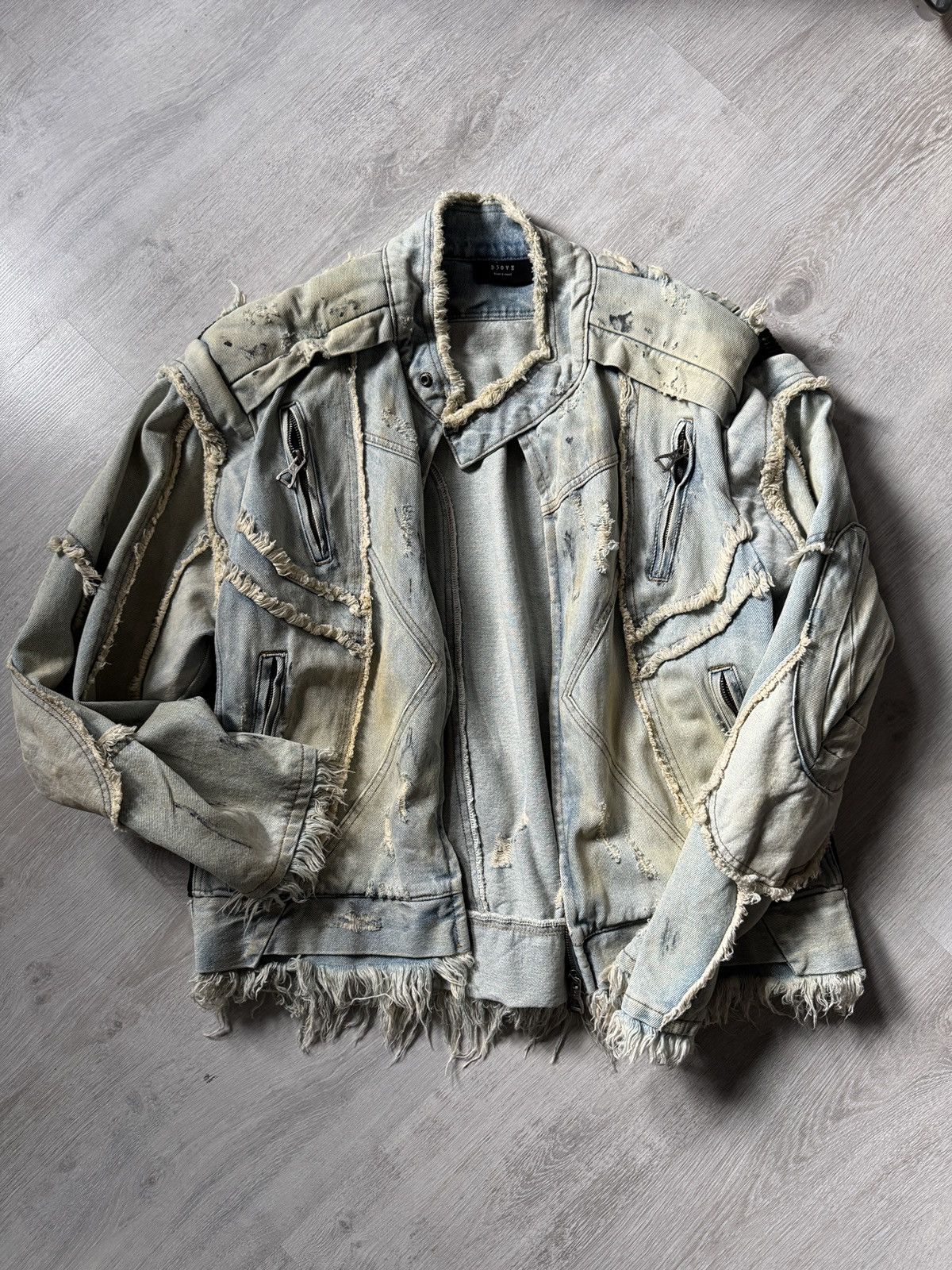 Other Moto denim jacket oversize fit Size US L / EU 52-54 / 3 - 1 Thumbnail