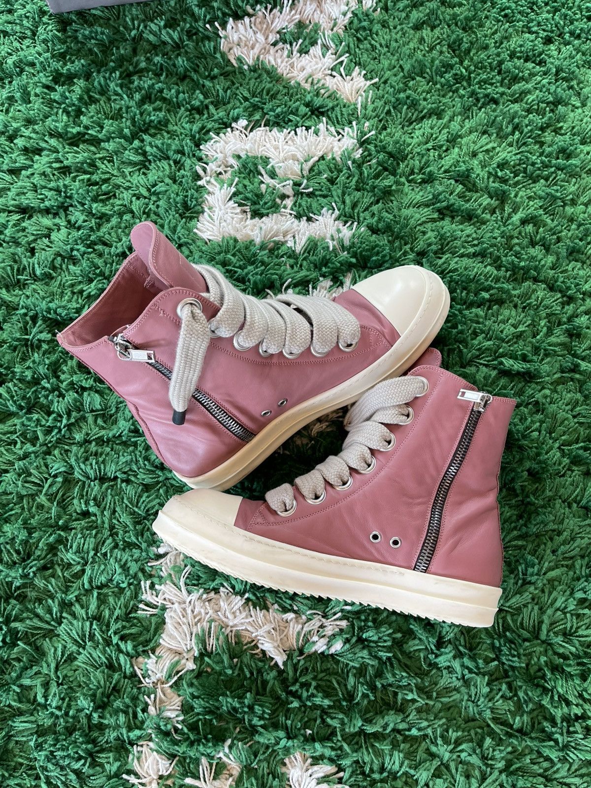 Rick Owens Rick Owens Thulian Pearl Jumbo Lace (Black Tip) Size US 11.5 / EU 44-45 - 4 Thumbnail