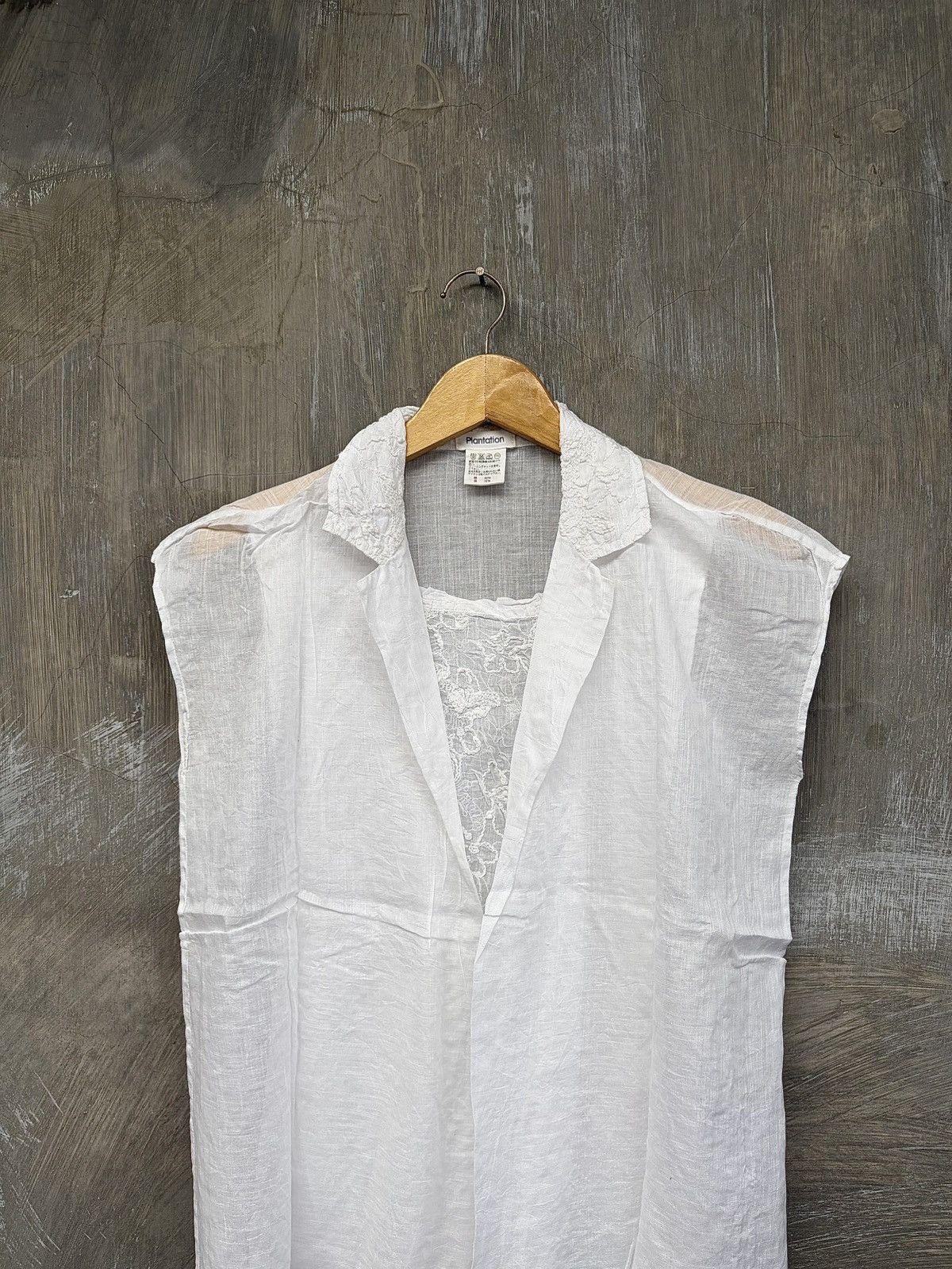 Issey Miyake Issey Miyake Plantation Women Blouse Size M / US 6-8 / IT 42-44 - 3 Thumbnail