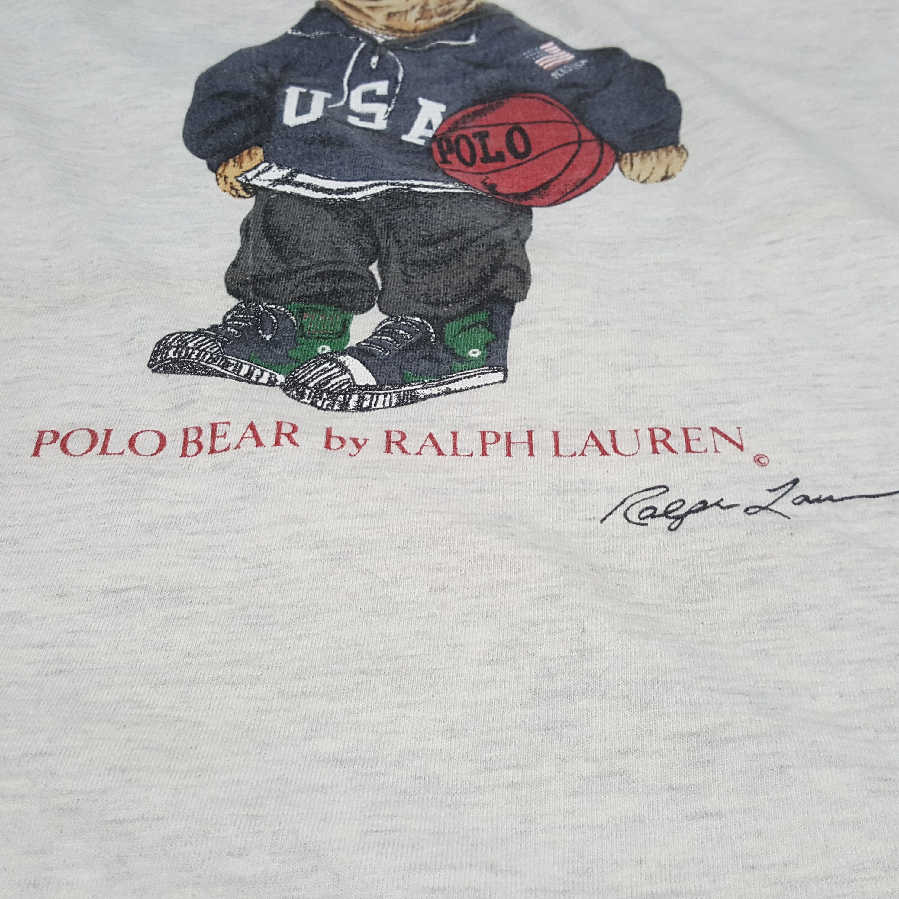 Polo Ralph Lauren Polo Bear By Ralph Lauren Fashion Brand Tshirt C299N11 Size US L / EU 52-54 / 3 - 8 Thumbnail
