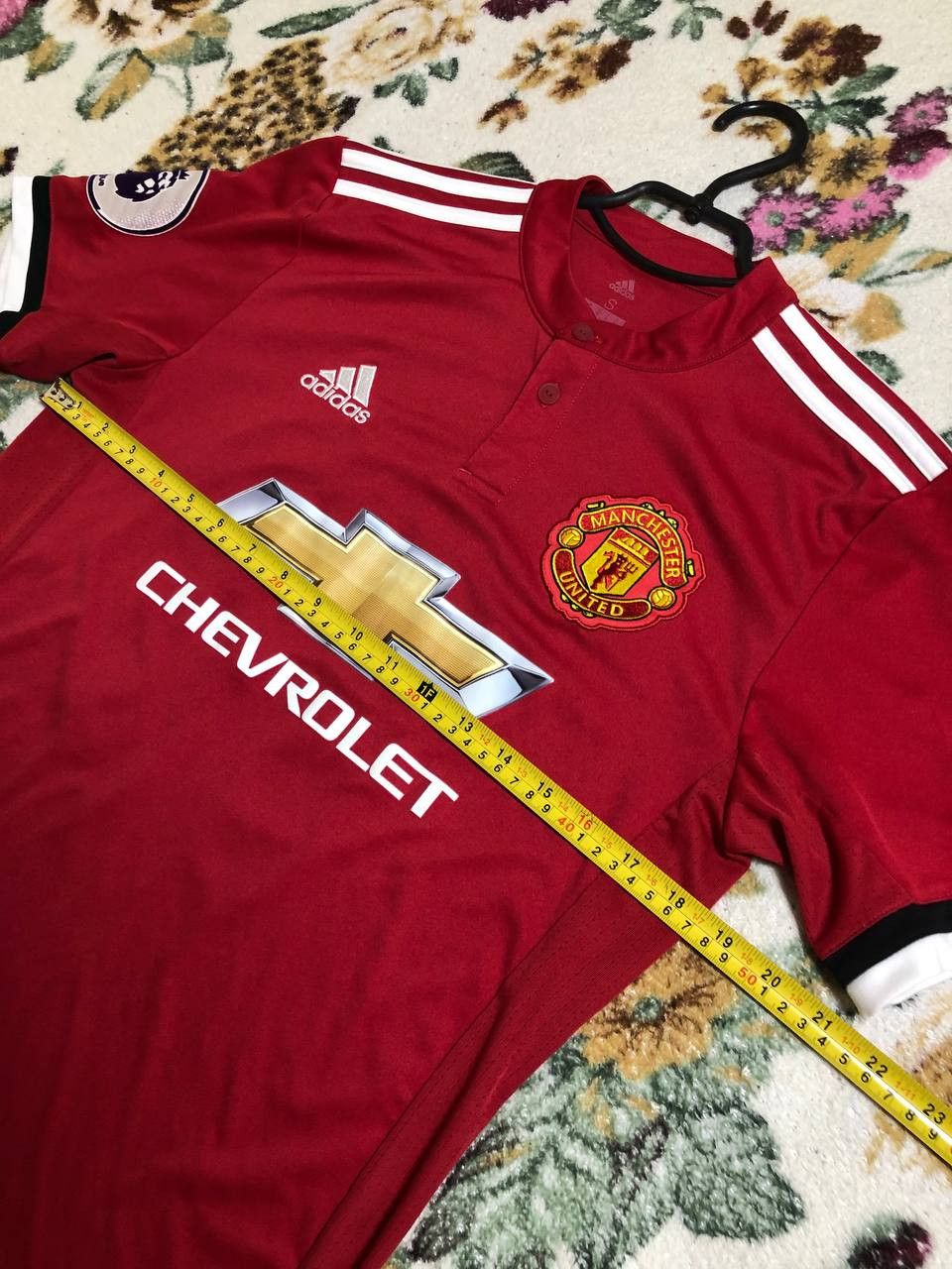 Adidas MANCHESTER UNITED HOME FOOTBALL SHIRT SOCCER JERSEY ADIDAS Size US S / EU 44-46 / 1 - 6 Thumbnail