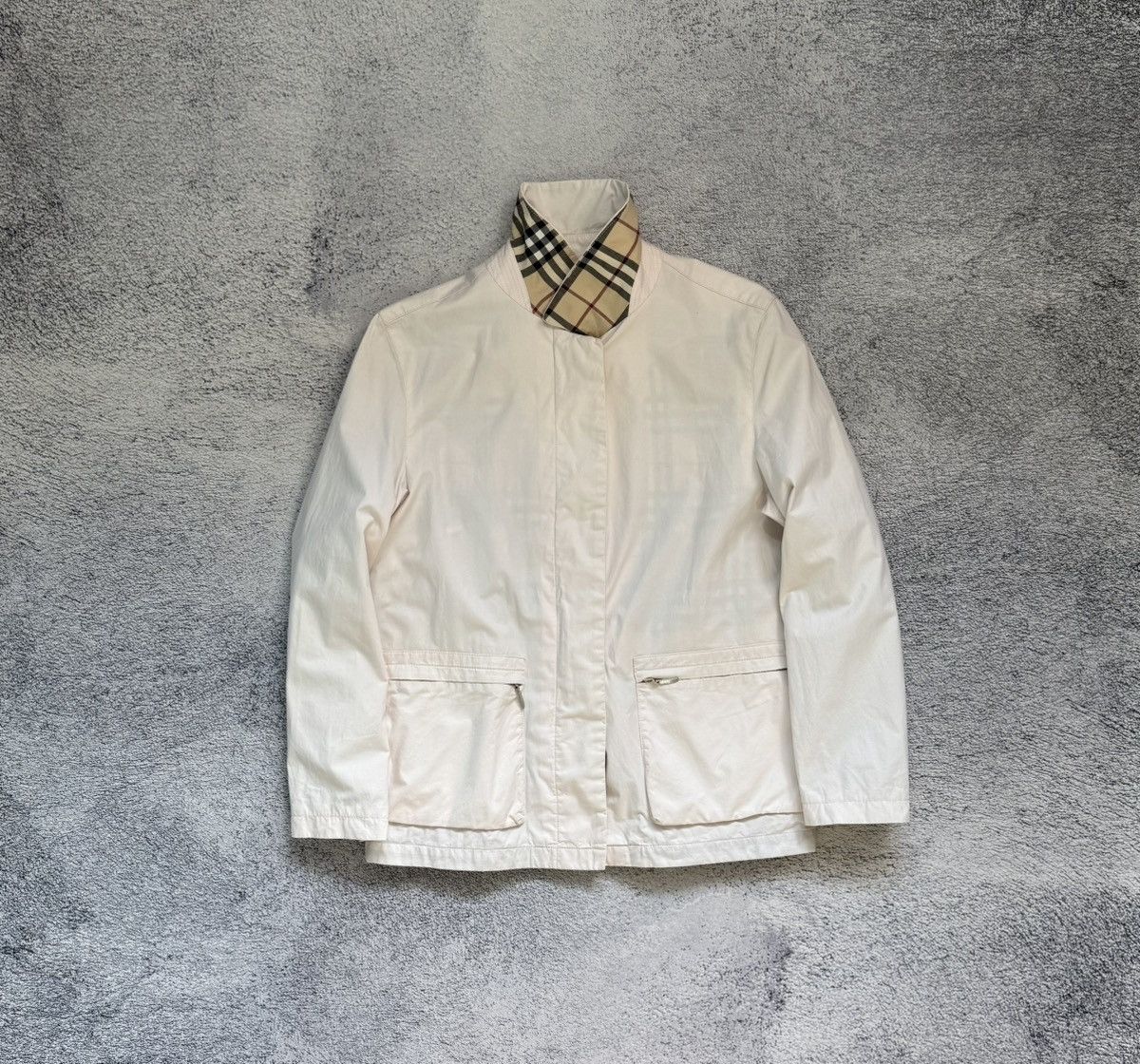 Burberry Burberry London Jacket Women’s Size 38 US8 Pink Check Lining Size M / US 6-8 / IT 42-44 - 4 Thumbnail