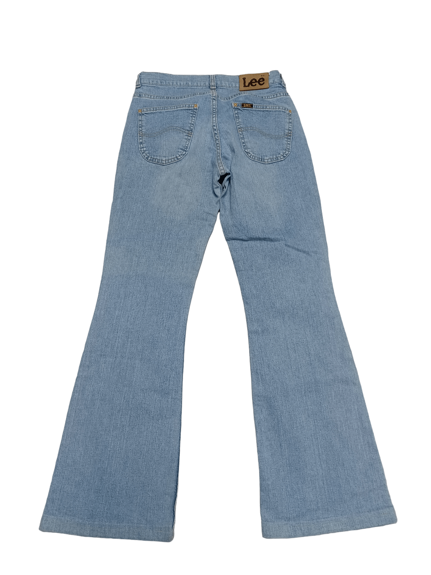 Lee VINTAGE LEE 90S FLARE FANTASTIC LADY`S JEANS DENIM Size 27" / US 4 / IT 40 - 2 Thumbnail