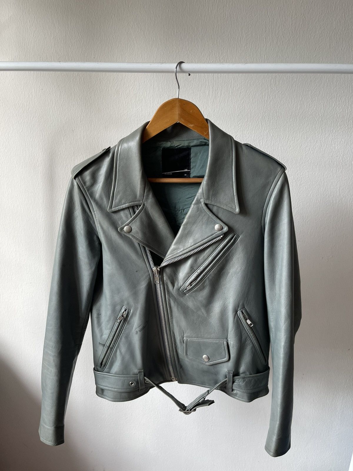 Lad Musician 2000s Led Musician Leather Bikers Jacket Size US S / EU 44-46 / 1 - 3 Thumbnail