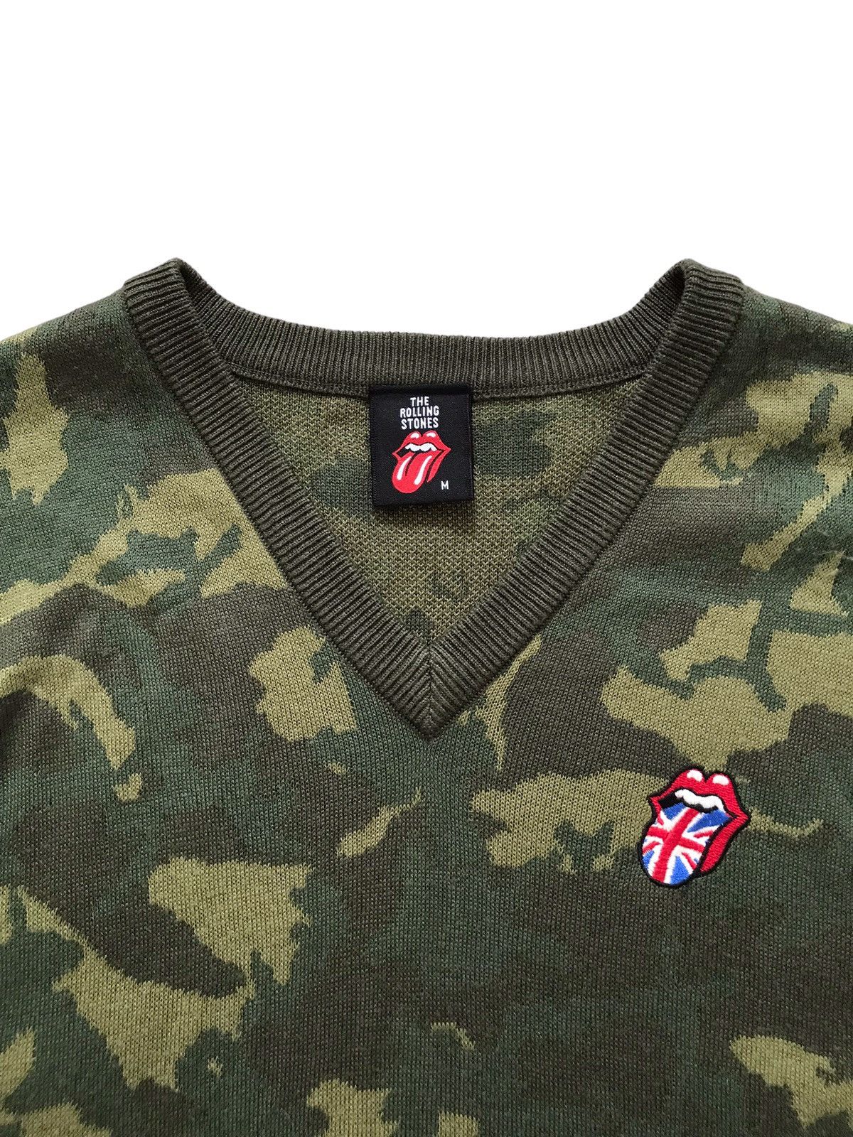 The Rolling Stones The Rolling Stones Camouflage Over Sweater Size US M / EU 48-50 / 2 - 4 Thumbnail