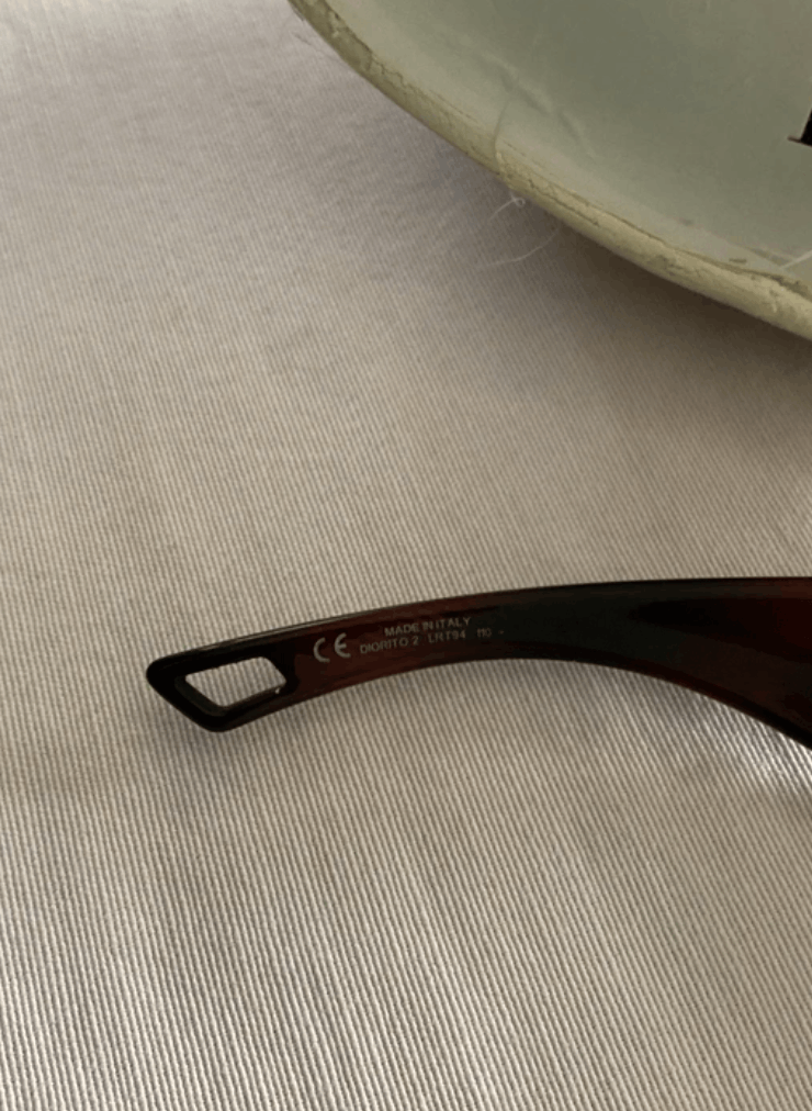 Dior Dior Sunglasses Diorito Mask Shield Sport Bike Vintage Size ONE SIZE - 4 Thumbnail