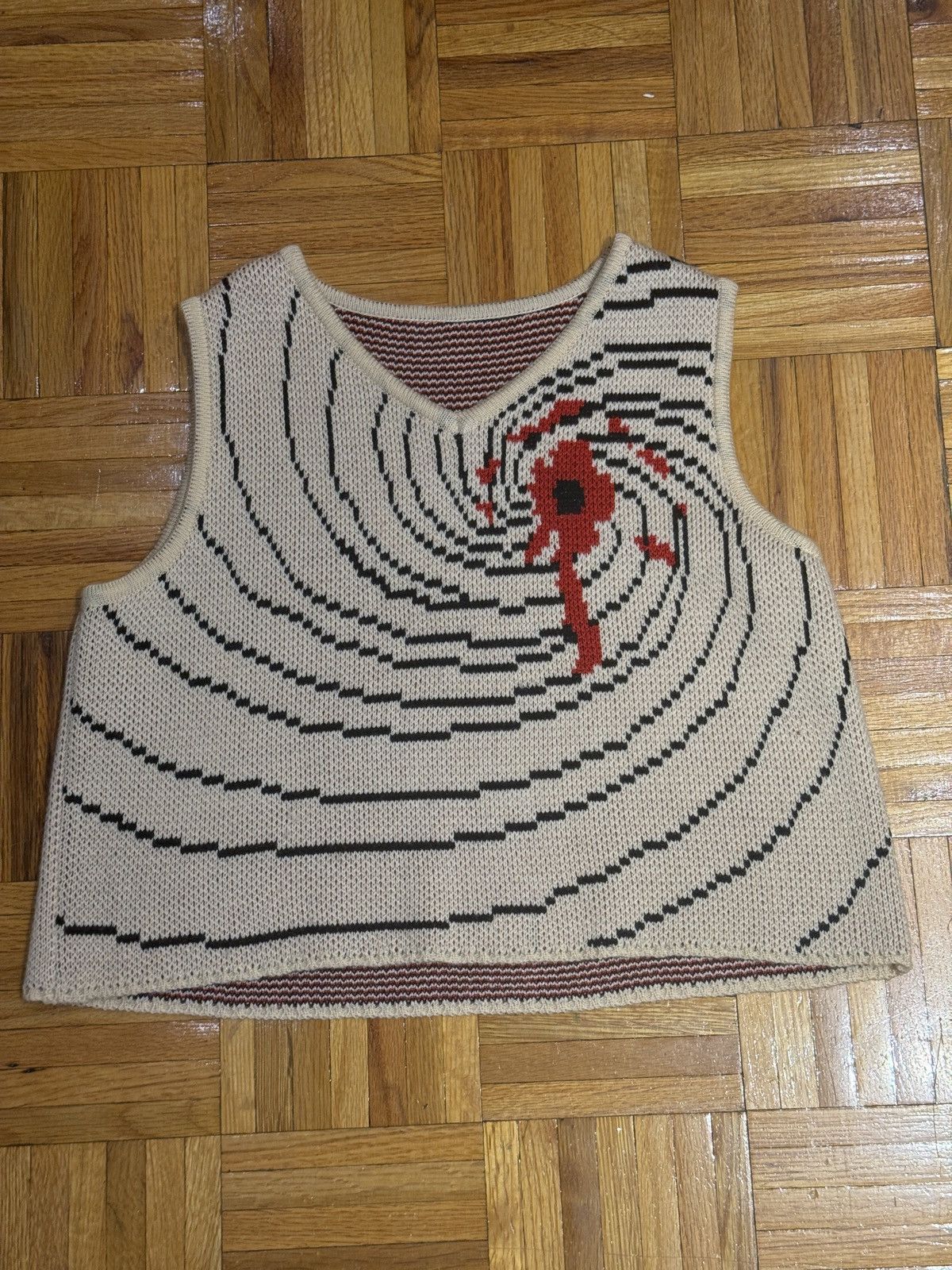 Japanese Brand Custom Cropped Sweater Vest Size US M / EU 48-50 / 2 - 1 Thumbnail