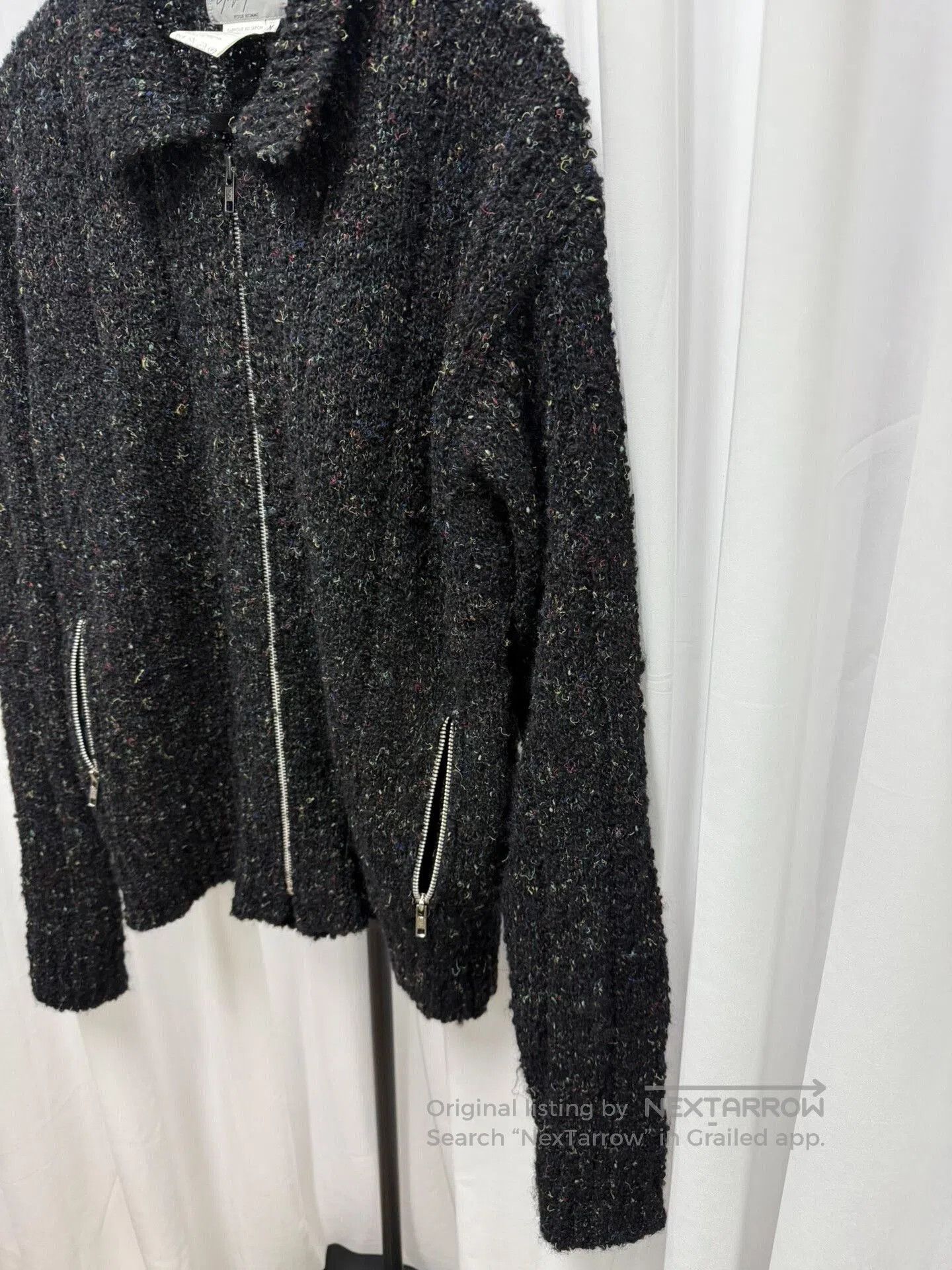 Yohji Yamamoto Yohji Yamamoto Knit Wool Jacket. Size US M / EU 48-50 / 2 - 2 Thumbnail