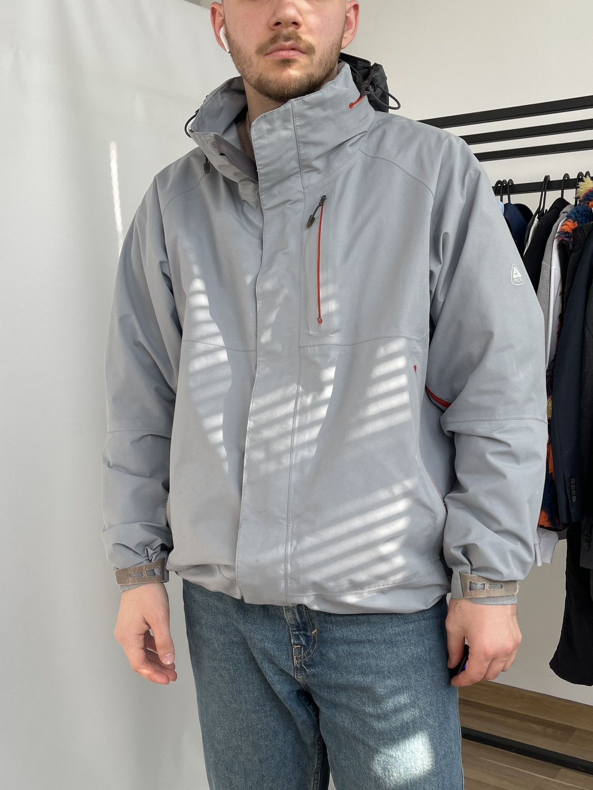 Goretex × Nike × Nike ACG Y2K Nike ACG Gore-Tex Grey Jacket size L 