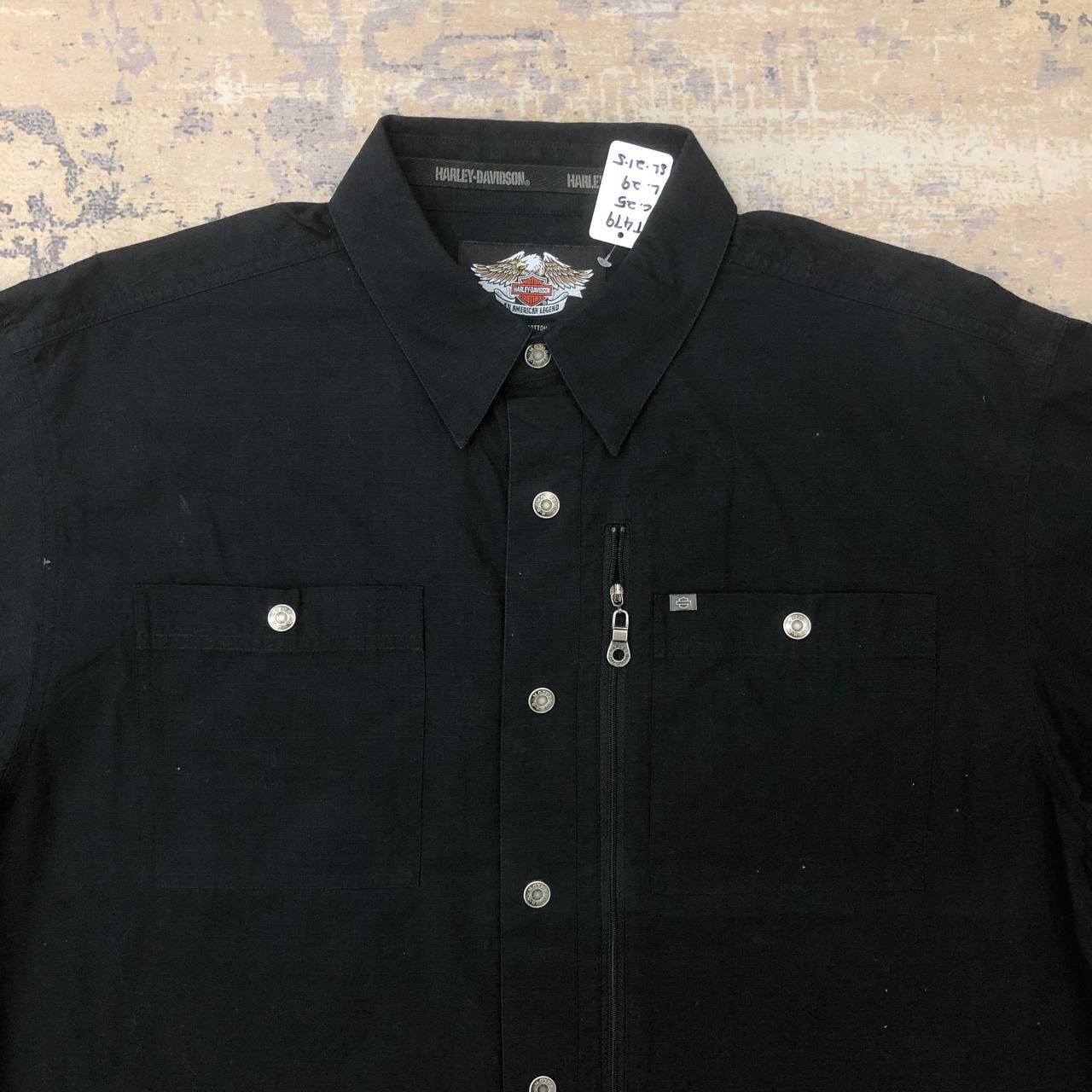 Harley Davidson T479 HARLEY DAVIDSON SHIRTS Size US L / EU 52-54 / 3 - 6 Thumbnail